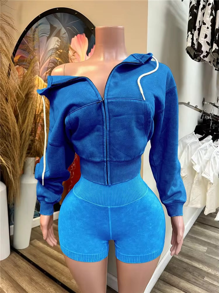 Sporty Washed 2 Piece