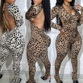 Leopard One Piece Jumpsuits
