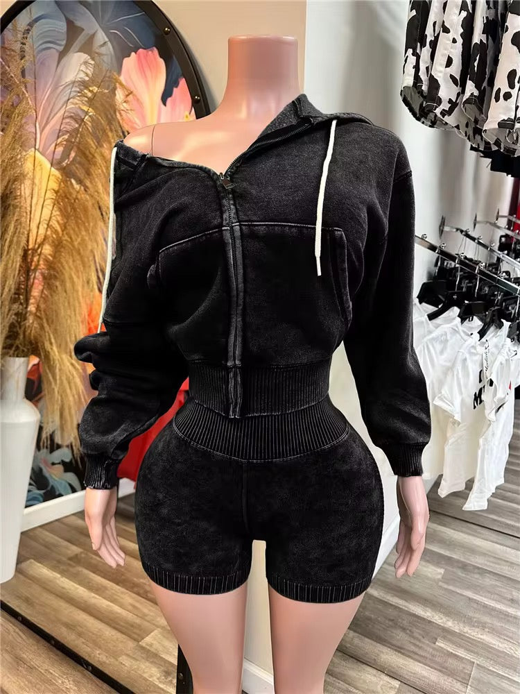 Sporty Washed 2 Piece